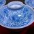 爽やかなブルー…伊万里焼の蓋茶碗幕末明治位