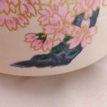 桜、椿の抹茶茶碗